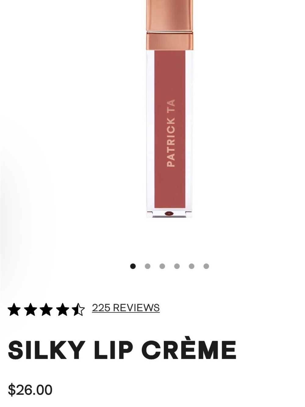 Patrick Ta Silky Lip Crème — She’s Confident
